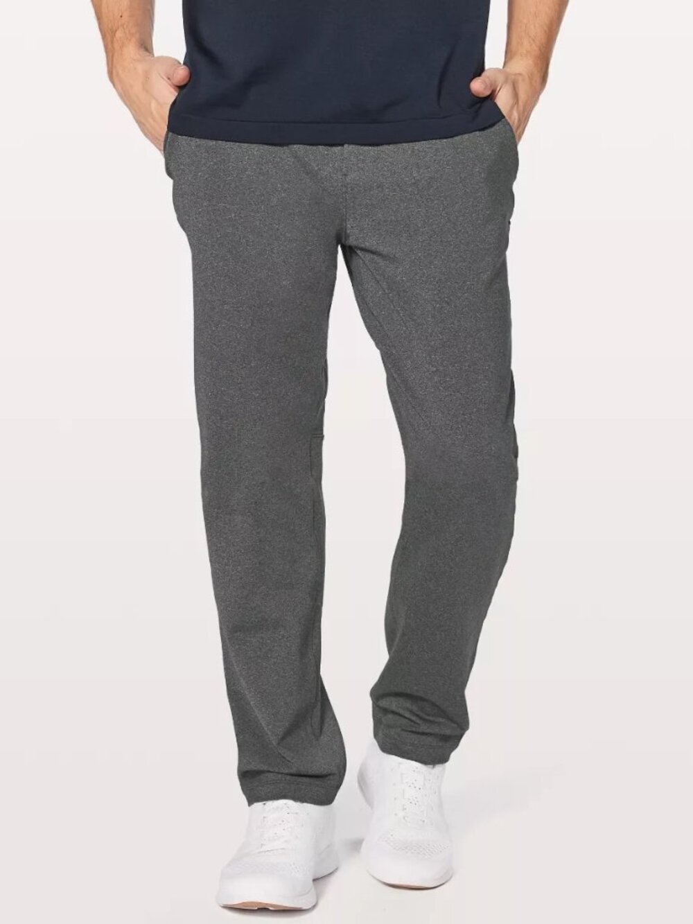 Lululemon Discipline Pant Size Medium Heathered Black